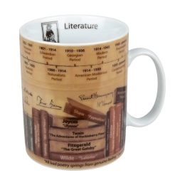 Κούπα Literature Knowledge 1113301825 490ml Multi Könitz Πορσελάνη