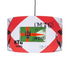 Φωτιστικό Οροφής Naval Flags CL50319 55X30Cm MindTheGap Μέταλλο,Ύφασμα