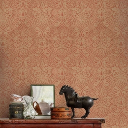 Ταπετσαρία Damask WP20095 Brown-Sepia-Orange MindTheGap 52x300cm