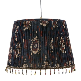 Φωτιστικό Οροφής Flourish Blue CL50357 ø45xø55xH35 Blue-Multi MindTheGap Μέταλλο,Ύφασμα
