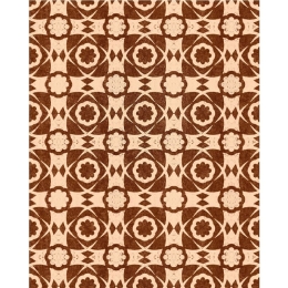 Ταπετσαρία Aegean Tiles Wp30054 52X1000Cm Brown-Sand Mindthegap 52x1000cm