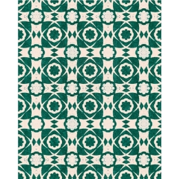 Ταπετσαρία Aegean Tiles Wp30050 52X1000Cm White-Green Mindthegap 52x1000cm