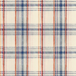 Ταπετσαρία Seaport Plaid Wp30068 52X1000Cm White-Blue Mindthegap 52x1000cm