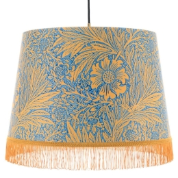 Φωτιστικό Οροφής Anthinos Cl50429 Ø45Xø55Xh35 E27 Blue-Yellow Mindthegap Μέταλλο,Ύφασμα