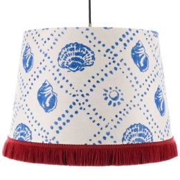 Φωτιστικό Οροφής Kipos Cl50413 Ø35Xø45Xh30 E27 White-Red-Blue Mindthegap Μέταλλο,Ύφασμα
