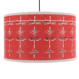 Φωτιστικό Οροφής Nautica Cl50403 Ø35X22 E27 Red-Green Mindthegap Μέταλλο,Ύφασμα