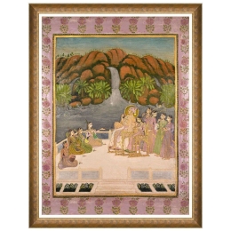 Κάδρο Portrait Of Sardar Singh FA13436 70x90cm Multi MindTheGap Κάθετοι Ξύλο,Γυαλί