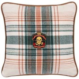 Μαξιλάρι Διακοσμητικό (Με Γέμιση) Monterey Plaid LC40152 50x50cm Multi-White MindTheGap 50X50 50x50cm Ύφασμα