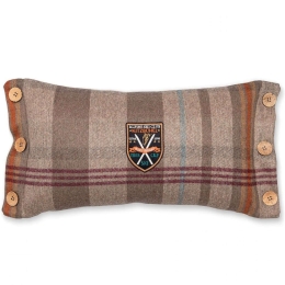 Μαξιλάρι Διακοσμητικό (Με Γέμιση) Chalet Plaid LC40188 Multi MindTheGap 50X30 50x30cm Ύφασμα,Πούπουλο