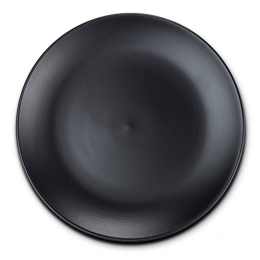 Πιάτο Κεραμικό Στρογγυλό Ρηχό Soho 10-141-051 Φ21cm Black Nava Κεραμικό