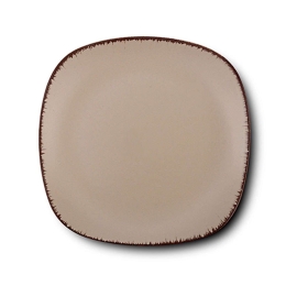Πιάτο Γλυκού Brown Sugar 10-099-242 19cm Brown Nava Κεραμικό