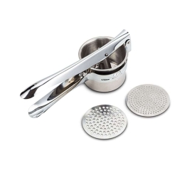 Πρέσα Πατάτας Με 2 Κεφαλές Acer (Σετ 3Τμχ) 10-186-021 26,5cm Inox Nava Ανοξείδωτο Ατσάλι