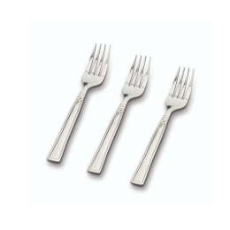 Πιρουνάκι Γλυκού Acer (Σετ 3Τμχ) 10-127-054 Inox Nava Ανοξείδωτο Ατσάλι