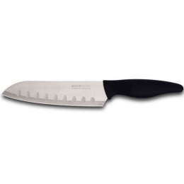 Μαχαίρι Chef Santoku Acer 10-167-037 30cm Inox-Black Nava Ανοξείδωτο Ατσάλι
