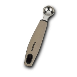 Παριζιέν-Εργαλείο Κοπής Φρούτων Misty 10-111-068 18cm Beige-Black Nava Ανοξείδωτο Ατσάλι