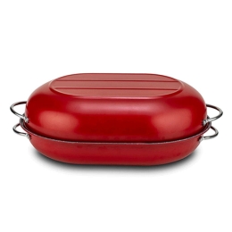 Γάστρα Οβάλ Taurus 10-103-133 39cm Red Nava Ατσάλι