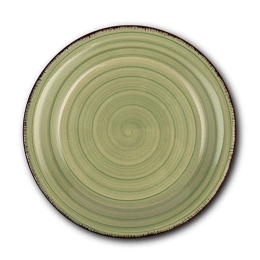 Πιάτο Φρούτου Lines 10-099-202 Φ19,5cm Green Nava Κεραμικό