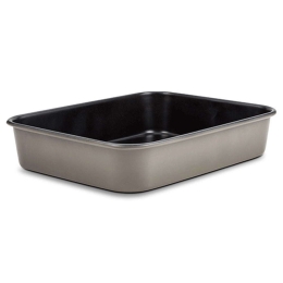Ταψί Ορθογώνιο Αντικολλητικό Duboko 10-103-130 34x26x6cm Beige Nava Ατσάλι