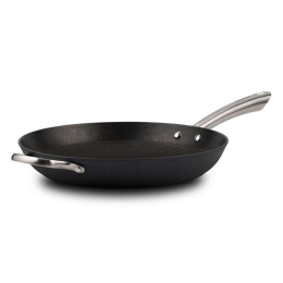 Τηγάνι Αντικολλητικό Με Λαβή Atlas 10-205-021 32cm Black Nava 32cm Μαντέμι