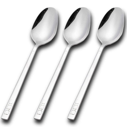 Κουτάλια Φαγητού Harmony (Σετ 3Τμχ) 10-121-050 29cm Inox Nava Ανοξείδωτο Ατσάλι