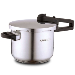 Χύτρα Ταχύτητας Acer 10-266-013 Φ22x22,5cm 6Lt Inox-Black Nava 6lt Ανοξείδωτο Ατσάλι