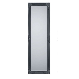 Καθρέπτης Τοίχου Elsa 1320202 50x150cm Black Mirrors & More Ξύλο,Γυαλί