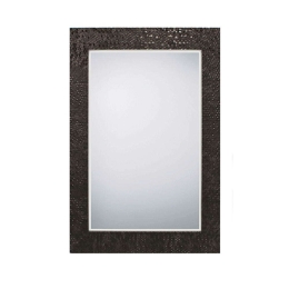 Καθρέπτης Τοίχου Helena 1090102 55x70cm Black Mirrors & More Πλαστικό, Γυαλί