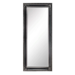 Καθρέπτης Τοίχου Lara 1200196 100x200cm Black-Silver Mirrors & More Ξύλο,Γυαλί