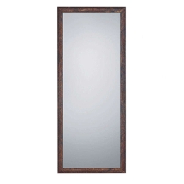 Καθρέπτης Τοίχου Marie 1210156 78x178cm Dark Brown Mirrors & More Mdf,Γυαλί