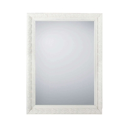 Καθρέπτης Τοίχου Sonja 1070101 55x70cm White Mirrors & More Ξύλο,Γυαλί