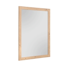 Καθρέπτης Τοίχου Thea 1110195 48x68cm Oak Mirrors & More Mdf,Γυαλί