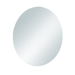 Καθρέπτης Τοίχου Στρογγυλός Esra 1330101 Φ50cm White Mirrors & More Μέταλλο,Γυαλί