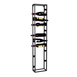Κάβα Επιδαπέδια Anna 1990202 25x12,5x135cm Black Mirrors & More Μέταλλο