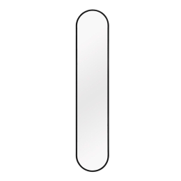 Καθρέπτης Τοίχου Moni 2140102 20x101cm Black Mirrors & More Πλαστικό, Γυαλί