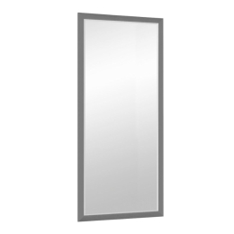 Καθρέπτης Τοίχου Violetta 1900442 100x200cm Anthracite Mirrors & More Mdf,Γυαλί