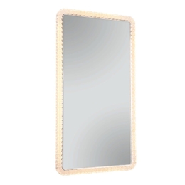 Καθρέπτης Τοίχου Yuna Led 1870200 37x70cm 18W Clear Mirrors & More Πλαστικό, Γυαλί