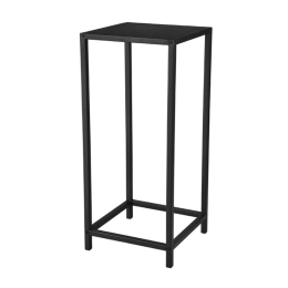 Τραπεζάκι Βοηθητικό Vera 2090102 25x25x60cm Black Mirrors & More