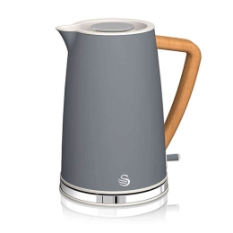 Βραστήρας Nordic Cordless SK14610GRYN 3000W 1,7Lt Natural-Grey Swan Ανοξείδωτο Ατσάλι