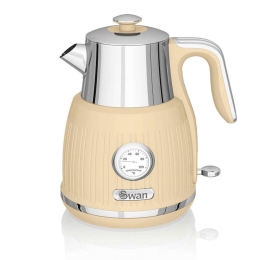 Βραστήρας Retro SK31040CN 1,5Lt 3000W Beige Swan Μέταλλο,Πλαστικό