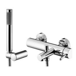 Μπαταρία Μπανιέρας Rota Plus 090924401 Chrome Pyramis Μέταλλο