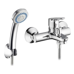 Μπαταρία Μπανιέρας Tella 090925601 Chrome Pyramis Μέταλλο