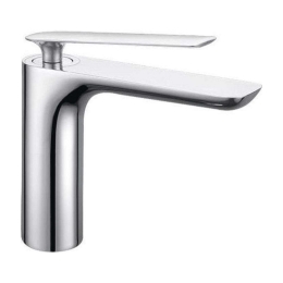 Μπαταρία Νιπτήρα Ermosa 090923701 Chrome Pyramis Μέταλλο