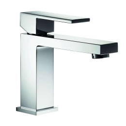 Μπαταρία Νιπτήρα Streto Plus 090924001 Chrome Pyramis Μέταλλο