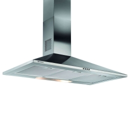 Απορροφητήρας Με Καμινάδα Τετράγωνη Lux Classic 90cm 065030202 Inox Pyramis Ανοξείδωτο Ατσάλι