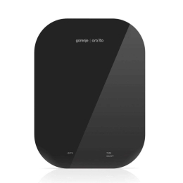 Ζυγαριά Κουζίνας Ψηφιακή 10Kg Oraito 040052801 17x2x21,8cm Black Gorenje