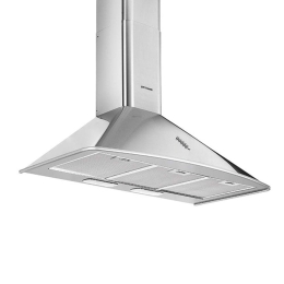 Απορροφητήρας Καμινάδα Οβάλ Classic 065030501 90cm Inox Pyramis Ανοξείδωτο Ατσάλι