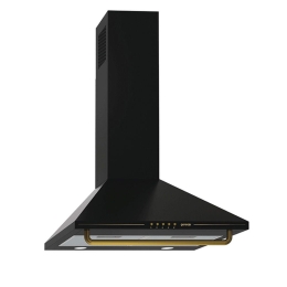 Απορροφητήρας Καμινάδα Classico 065037701 60cm Black Gorenje Ατσάλι