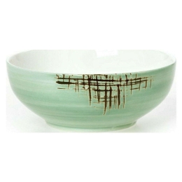 Μπωλ Δημητριακών Country 37.120.123 Φ16cm Green Cryspo Trio Πορσελάνη