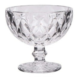 Μπωλ Παγωτού Kare 52.705.23 310ml Φ12cm Clear Cryspo Trio Γυαλί