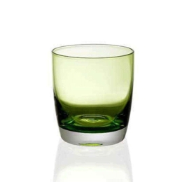 Ποτήρι Ουίσκι Irid 52.011.51 355ml Green Cryspo Trio Γυαλί